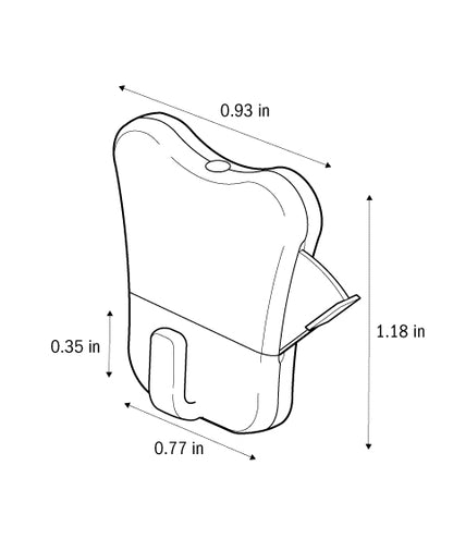 STAS cliprail pro white 59" | 150 cm - complete kit, including 2 clear cords 59" with STAS zipper - ?