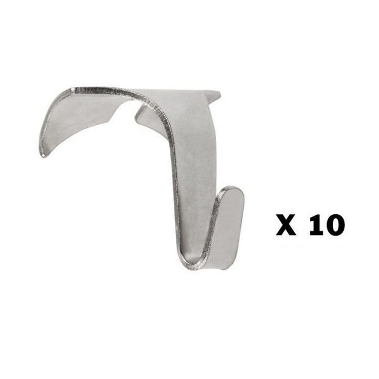 STAS molding hook silver (pack of 10) - ?