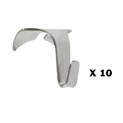 STAS molding hook silver (pack of 10) - ?