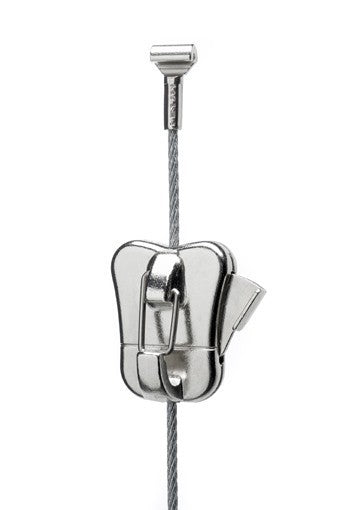 STAS zipper pro security on steel cable 