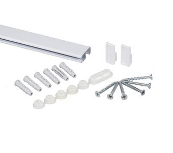 STAS cliprail pro white 150cm + installation kit