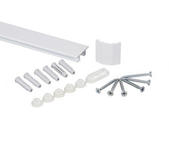 STAS cliprail max white + installation kit