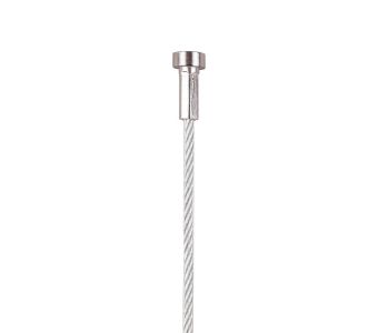 STAS steel cable with slider end