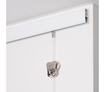 STAS cliprail pro white 200cm 78.75 inch + installation kit 