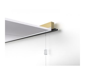 STAS u-rail - ceiling mounted picture hanging system