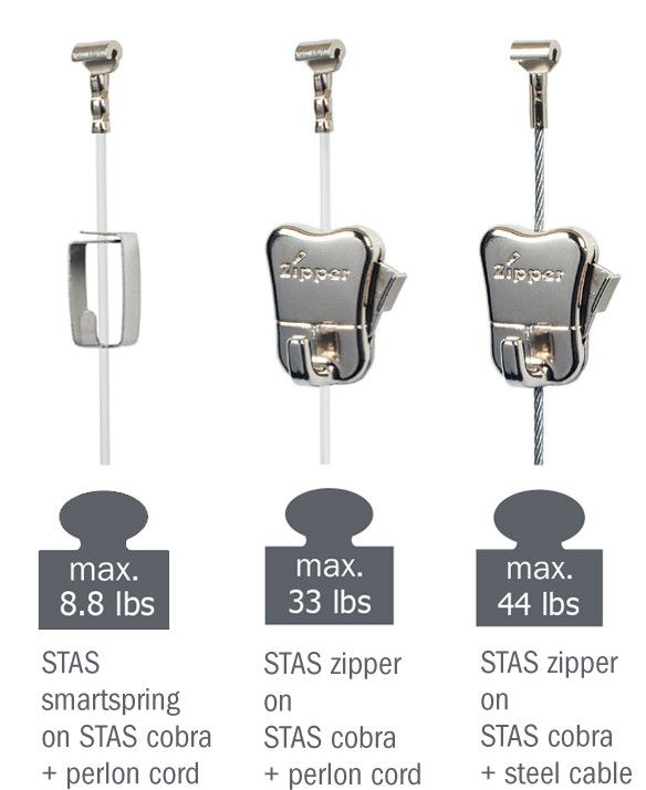 STAS picture hooks and cords